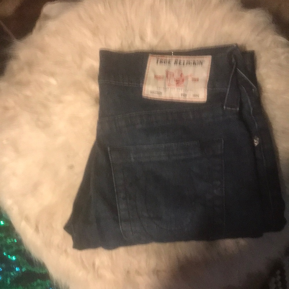 TrueReligion Mens Size 30 Blue Denimx